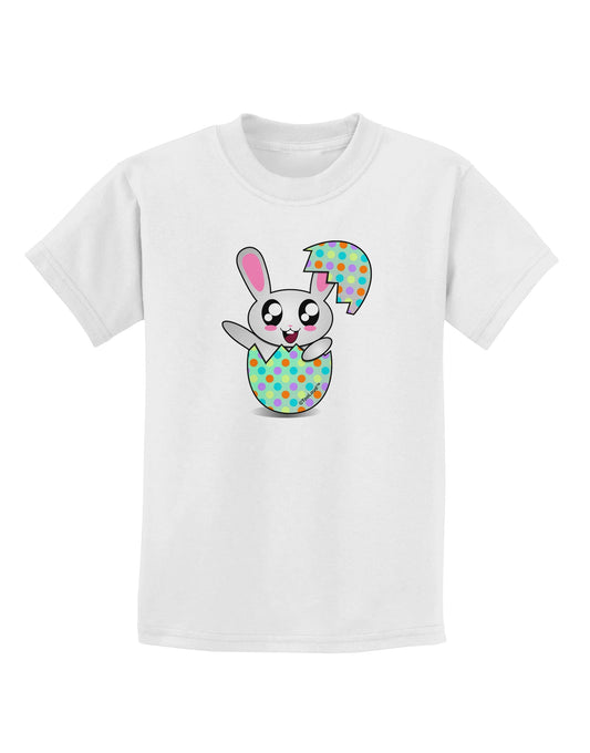Bunny Hatching From Egg Childrens T-Shirt-Childrens T-Shirt-TooLoud-White-X-Small-Davson Sales