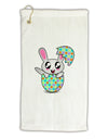 Bunny Hatching From Egg Micro Terry Gromet Golf Towel 16 x 25 inch-Golf Towel-TooLoud-White-Davson Sales