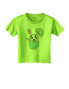 Bunny Hatching From Egg Toddler T-Shirt-Toddler T-Shirt-TooLoud-Lime-Green-2T-Davson Sales