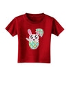 Bunny Hatching From Egg Toddler T-Shirt Dark-Toddler T-Shirt-TooLoud-Red-2T-Davson Sales