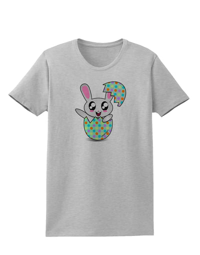 Bunny Hatching From Egg Womens T-Shirt-Womens T-Shirt-TooLoud-AshGray-X-Small-Davson Sales