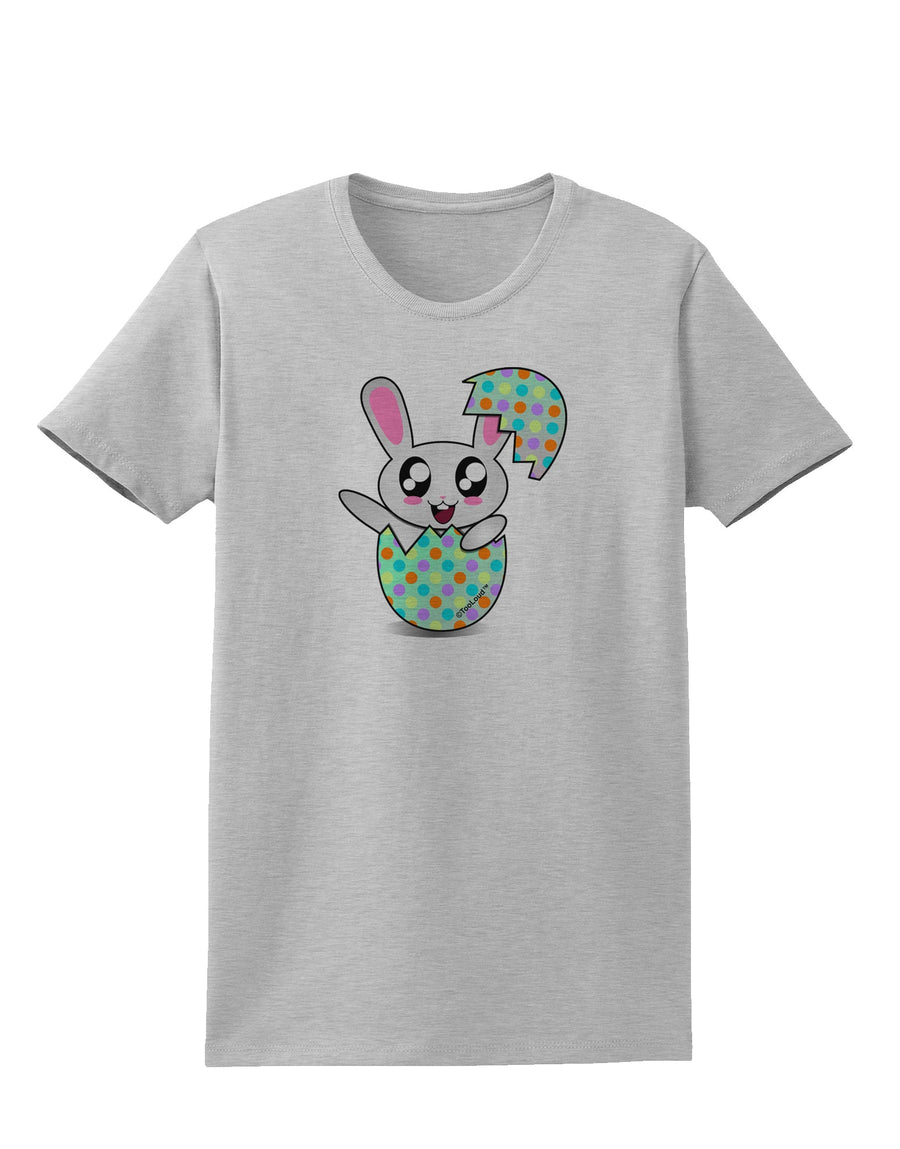 Bunny Hatching From Egg Womens T-Shirt-Womens T-Shirt-TooLoud-White-X-Small-Davson Sales