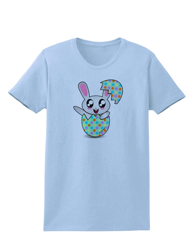 Bunny Hatching From Egg Womens T-Shirt-Womens T-Shirt-TooLoud-Light-Blue-X-Small-Davson Sales