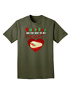 Burritos Are the Way To My Heart Adult Dark T-Shirt-Mens T-Shirt-TooLoud-Military-Green-Small-Davson Sales