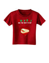 Burritos Are the Way To My Heart Toddler T-Shirt Dark-Toddler T-Shirt-TooLoud-Red-2T-Davson Sales