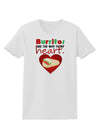 Burritos Are the Way To My Heart Womens T-Shirt-Womens T-Shirt-TooLoud-White-X-Small-Davson Sales