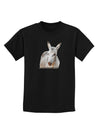 Burro Cutout Childrens Dark T-Shirt-Childrens T-Shirt-TooLoud-Black-X-Large-Davson Sales