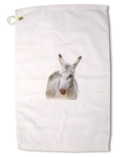 Burro Cutout Premium Cotton Golf Towel - 16 x 25 inch-Golf Towel-TooLoud-16x25"-Davson Sales