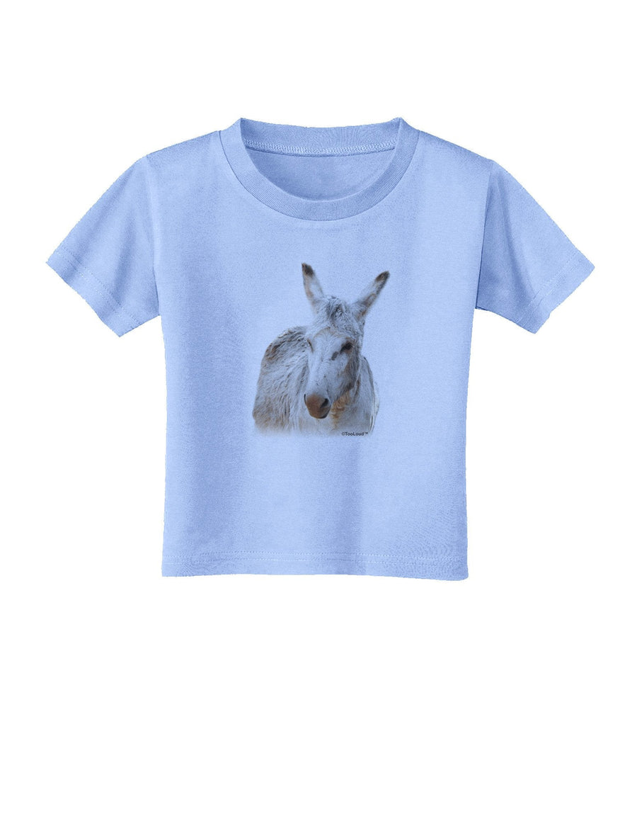 Burro Cutout Toddler T-Shirt-Toddler T-Shirt-TooLoud-Aquatic-Blue-4T-Davson Sales