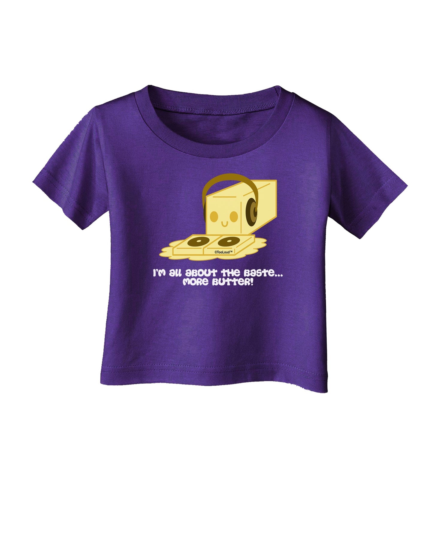Butter - All About That Baste Infant T-Shirt Dark by TooLoud-Infant T-Shirt-TooLoud-Purple-06-Months-Davson Sales