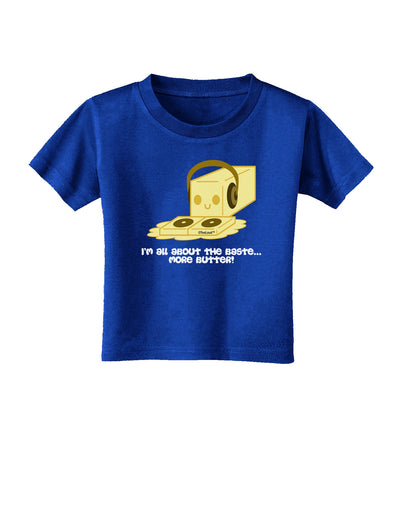 Butter - All About That Baste Toddler T-Shirt Dark by TooLoud-Toddler T-Shirt-TooLoud-Red-2T-Davson Sales