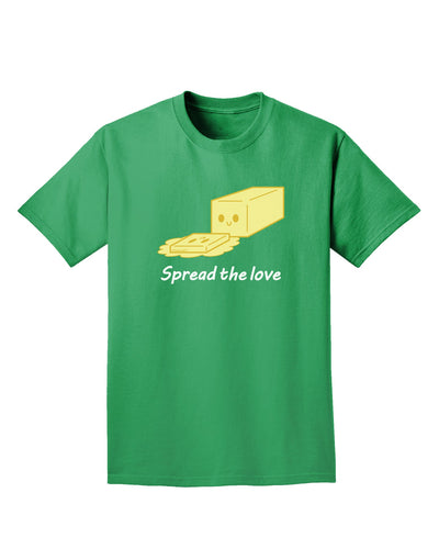 Butter - Spread the Love Adult Dark T-Shirt-Mens T-Shirt-TooLoud-Kelly-Green-Small-Davson Sales