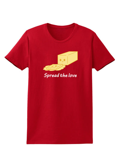 Butter - Spread the Love Womens Dark T-Shirt-Womens T-Shirt-TooLoud-Red-X-Small-Davson Sales