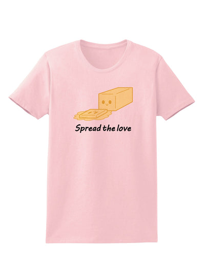 Butter - Spread the Love Womens T-Shirt-Womens T-Shirt-TooLoud-PalePink-X-Small-Davson Sales