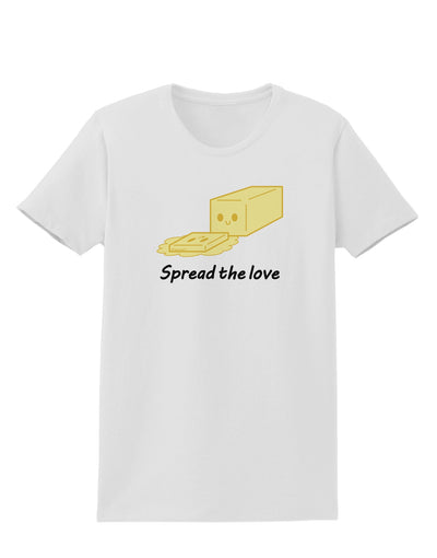 Butter - Spread the Love Womens T-Shirt-Womens T-Shirt-TooLoud-White-X-Small-Davson Sales