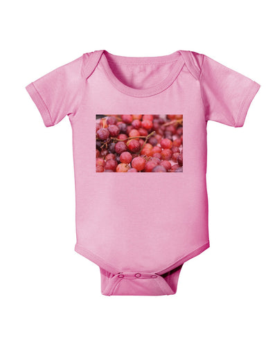 Buy Local - Grapes Baby Romper Bodysuit-Baby Romper-TooLoud-Pink-18-Months-Davson Sales