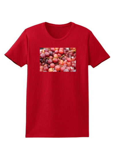 Buy Local - Grapes Womens Dark T-Shirt-TooLoud-Red-XXX-Large-Davson Sales