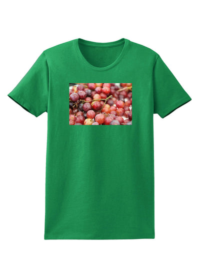 Buy Local - Grapes Womens Dark T-Shirt-TooLoud-Kelly-Green-XXX-Large-Davson Sales