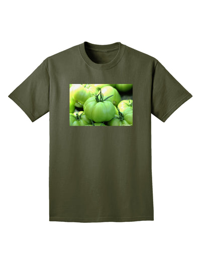 Buy Local - Green Tomatoes Adult Dark T-Shirt-Mens T-Shirt-TooLoud-Military-Green-Small-Davson Sales