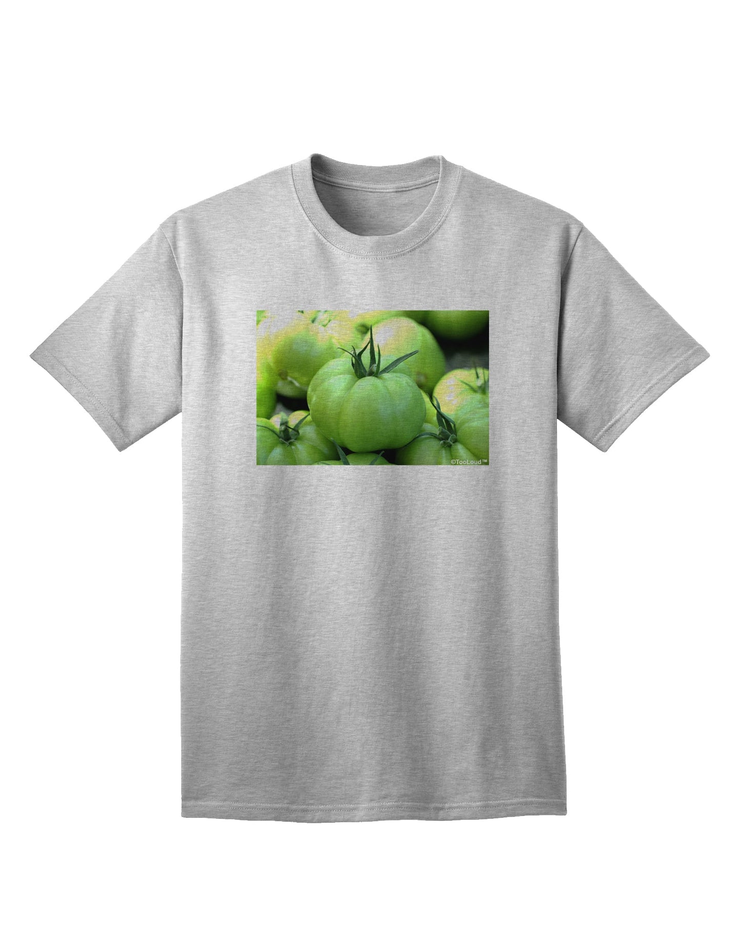 Buy Local - Green Tomatoes Adult T-Shirt-Mens T-Shirt-TooLoud-AshGray-Small-Davson Sales