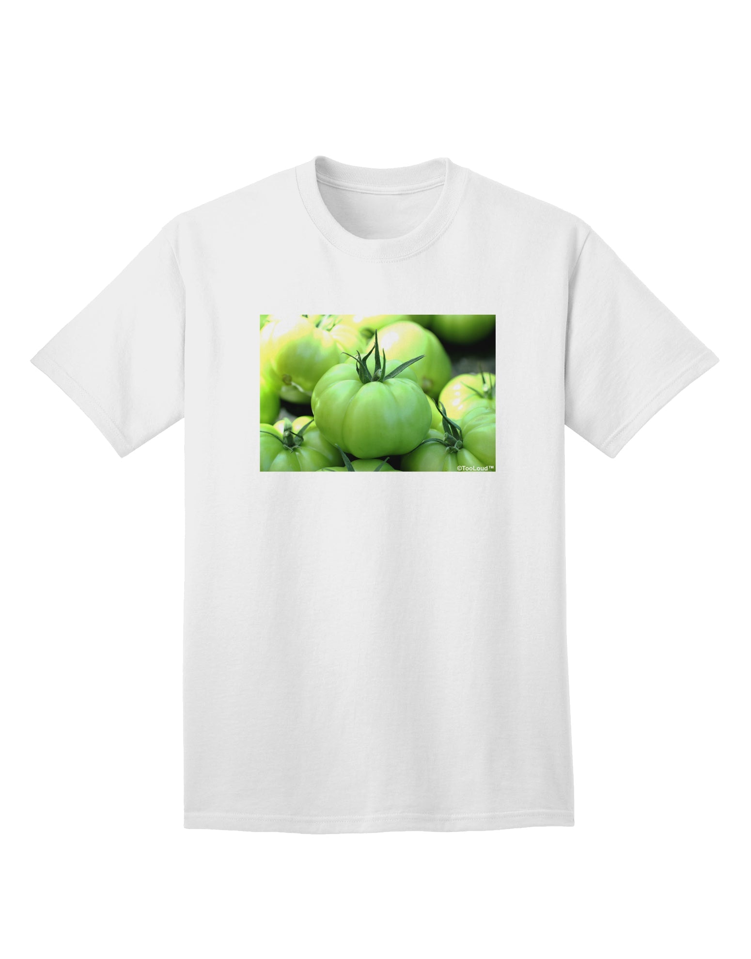 Buy Local - Green Tomatoes Adult T-Shirt-Mens T-Shirt-TooLoud-White-Small-Davson Sales