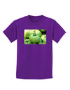 Buy Local - Green Tomatoes Childrens Dark T-Shirt-Childrens T-Shirt-TooLoud-Purple-X-Small-Davson Sales