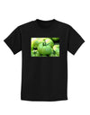 Buy Local - Green Tomatoes Childrens Dark T-Shirt-Childrens T-Shirt-TooLoud-Black-X-Small-Davson Sales