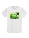 Buy Local - Green Tomatoes Childrens T-Shirt-Childrens T-Shirt-TooLoud-White-X-Small-Davson Sales