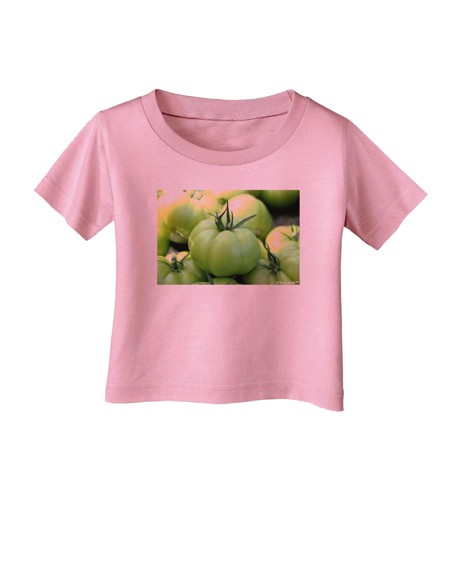 Buy Local - Green Tomatoes Infant T-Shirt-Infant T-Shirt-TooLoud-Candy-Pink-06-Months-Davson Sales