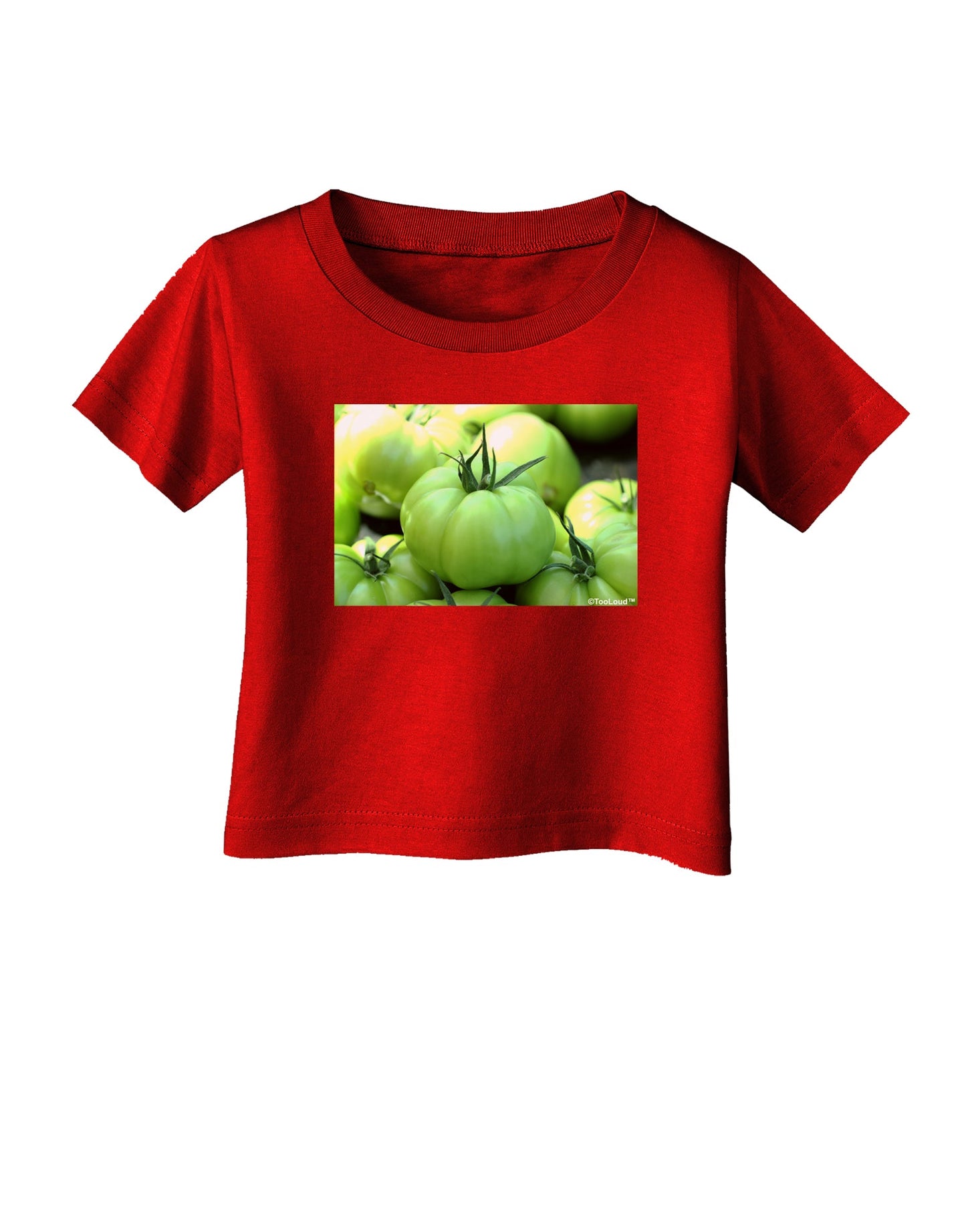 Buy Local - Green Tomatoes Infant T-Shirt Dark-Infant T-Shirt-TooLoud-Red-06-Months-Davson Sales