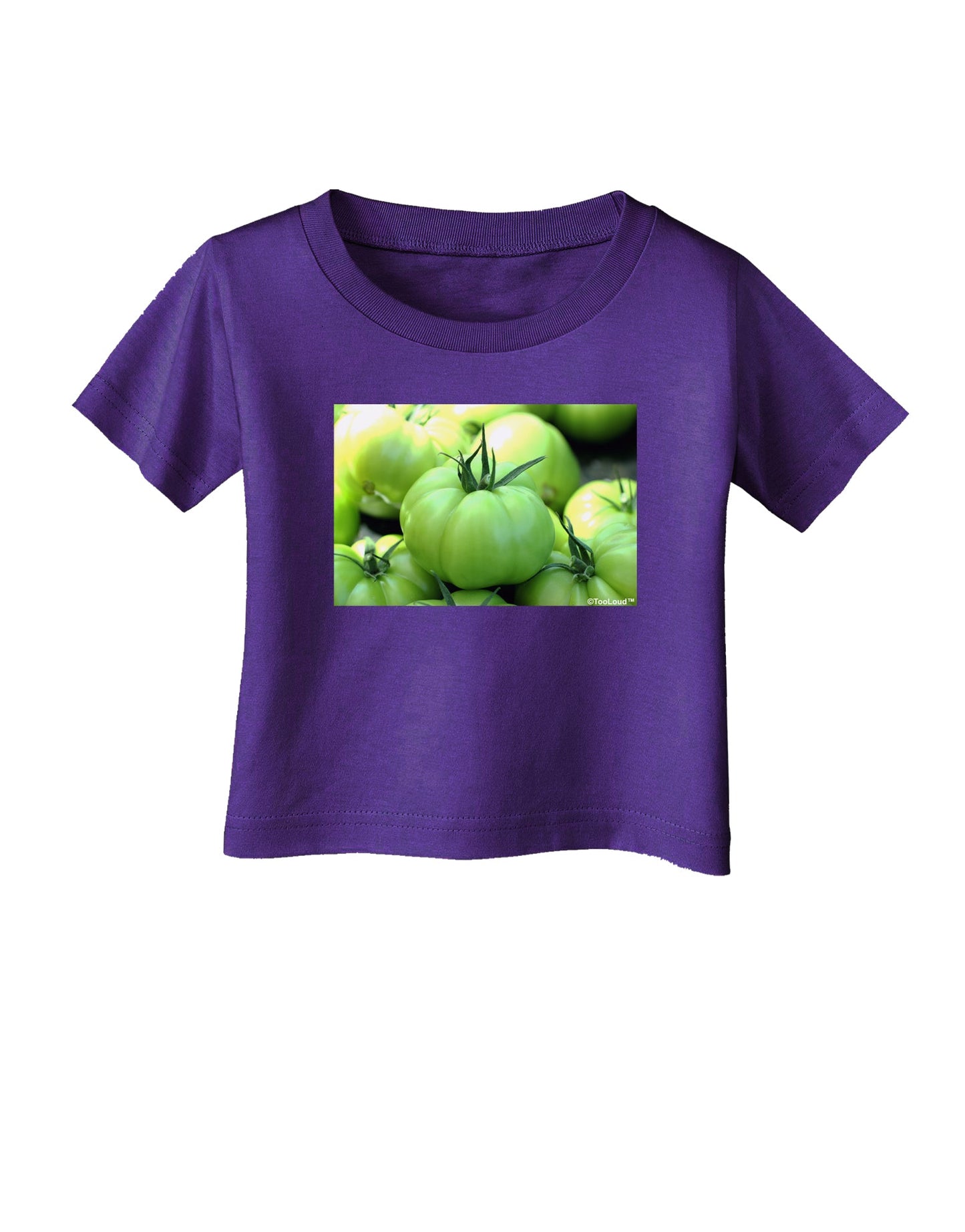 Buy Local - Green Tomatoes Infant T-Shirt Dark-Infant T-Shirt-TooLoud-Purple-06-Months-Davson Sales