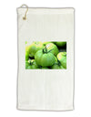 Buy Local - Green Tomatoes Micro Terry Gromet Golf Towel 11&#x22;x19-Golf Towel-TooLoud-White-Davson Sales