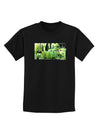 Buy Local - Green Tomatoes Text Childrens Dark T-Shirt-Childrens T-Shirt-TooLoud-Black-X-Small-Davson Sales