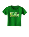 Buy Local - Green Tomatoes Text Toddler T-Shirt Dark-Toddler T-Shirt-TooLoud-Clover-Green-2T-Davson Sales