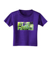 Buy Local - Green Tomatoes Text Toddler T-Shirt Dark-Toddler T-Shirt-TooLoud-Purple-2T-Davson Sales