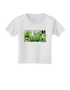 Buy Local - Green Tomatoes Text Toddler T-Shirt-Toddler T-Shirt-TooLoud-White-2T-Davson Sales