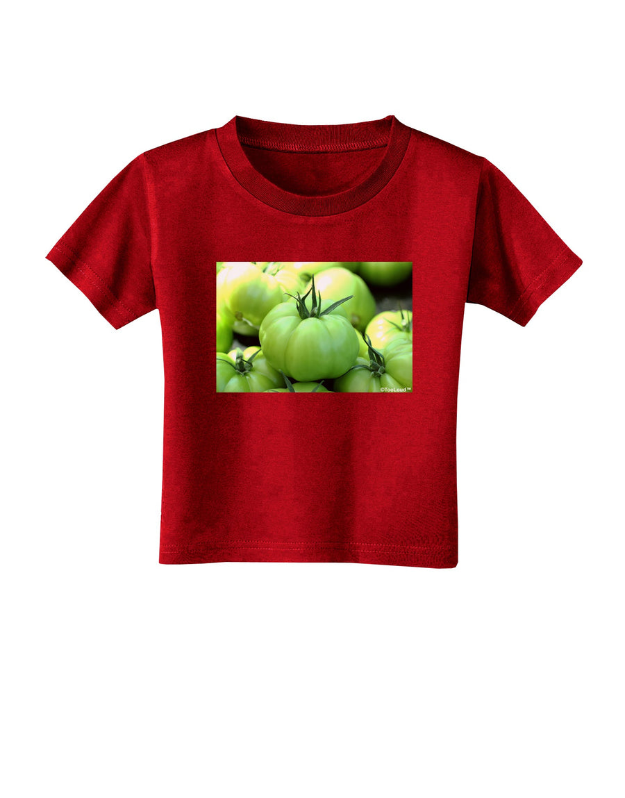 Buy Local - Green Tomatoes Toddler T-Shirt Dark-Toddler T-Shirt-TooLoud-Black-2T-Davson Sales