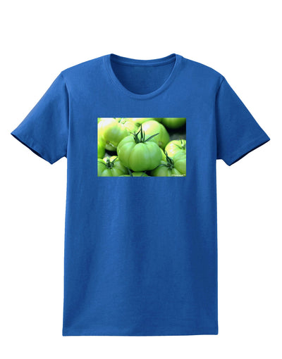 Buy Local - Green Tomatoes Womens Dark T-Shirt-TooLoud-Royal-Blue-X-Small-Davson Sales