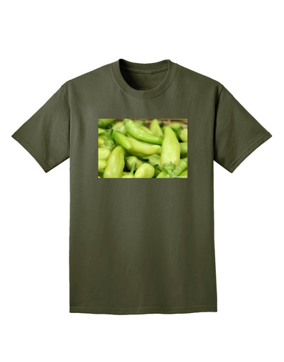 Buy Local - Jalapenos Adult Dark T-Shirt-Mens T-Shirt-TooLoud-Military-Green-Small-Davson Sales