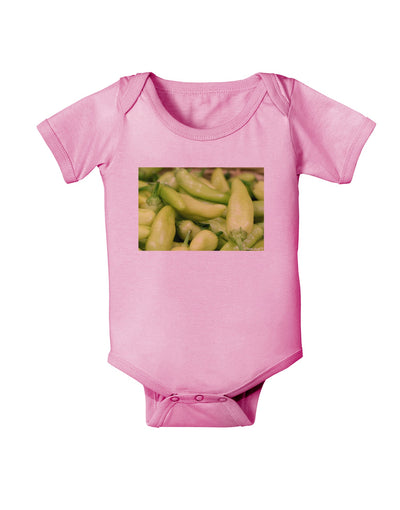 Buy Local - Jalapenos Baby Romper Bodysuit-Baby Romper-TooLoud-Pink-06-Months-Davson Sales