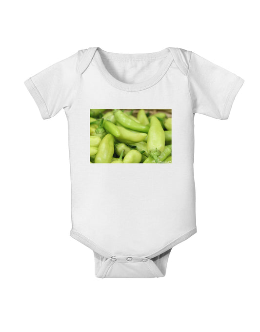 Buy Local - Jalapenos Baby Romper Bodysuit-Baby Romper-TooLoud-White-06-Months-Davson Sales