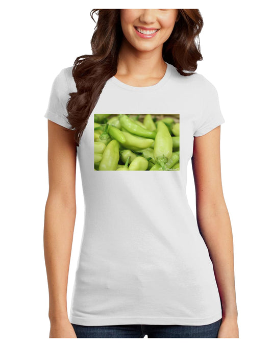 Buy Local - Jalapenos Juniors T-Shirt-Womens Juniors T-Shirt-TooLoud-White-Juniors Fitted X-Small-Davson Sales