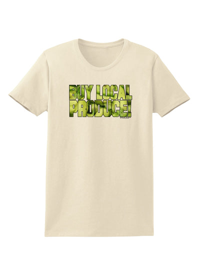 Buy Local - Jalapenos Text Womens T-Shirt-Womens T-Shirt-TooLoud-Natural-X-Small-Davson Sales