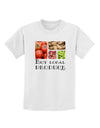 Buy Local Produce Text Childrens T-Shirt-Childrens T-Shirt-TooLoud-White-X-Large-Davson Sales