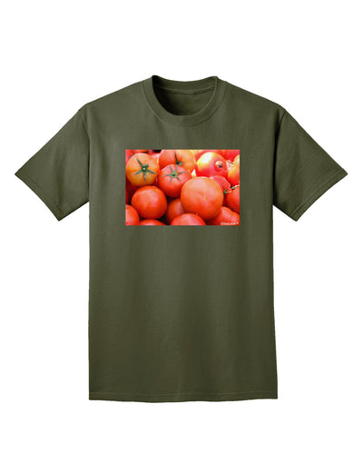 Buy Local Produce Tomatoes Adult Dark T-Shirt-Mens T-Shirt-TooLoud-Military-Green-Small-Davson Sales