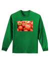 Buy Local Produce Tomatoes Adult Long Sleeve Dark T-Shirt-TooLoud-Kelly-Green-Small-Davson Sales