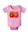 Buy Local Produce Tomatoes Baby Romper Bodysuit-Baby Romper-TooLoud-Pink-06-Months-Davson Sales