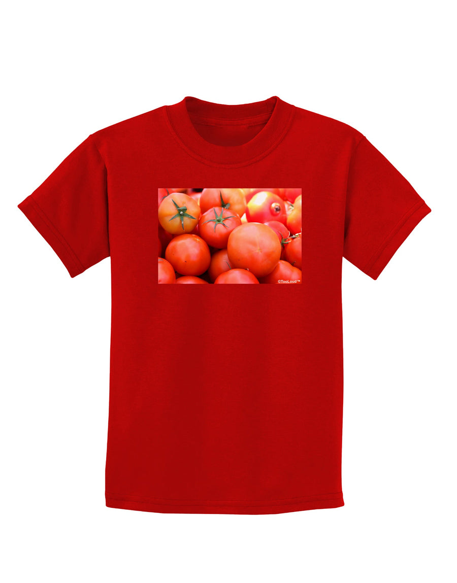 Buy Local Produce Tomatoes Childrens Dark T-Shirt-Childrens T-Shirt-TooLoud-Black-X-Small-Davson Sales