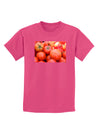 Buy Local Produce Tomatoes Childrens Dark T-Shirt-Childrens T-Shirt-TooLoud-Sangria-X-Small-Davson Sales