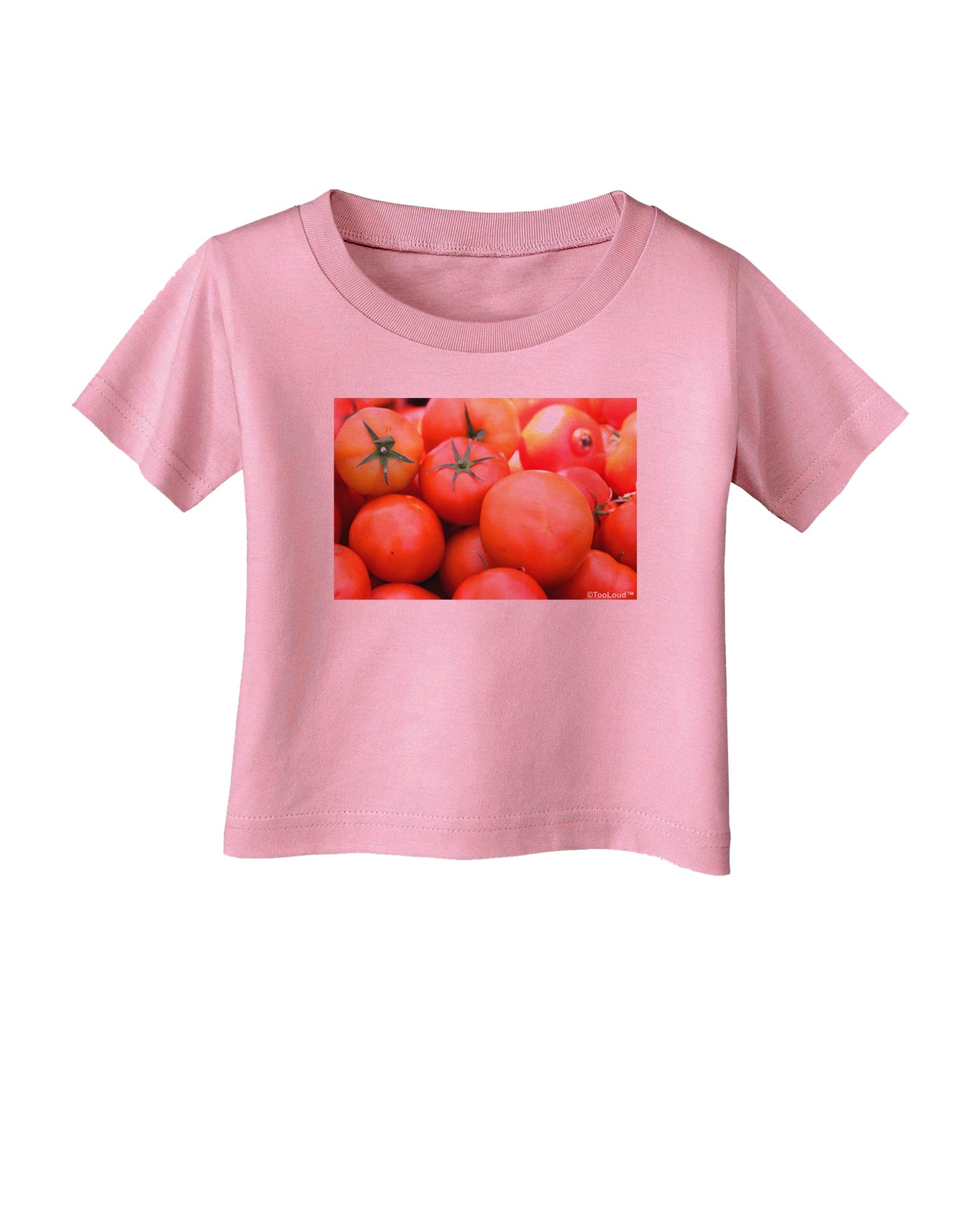 Buy Local Produce Tomatoes Infant T-Shirt-Infant T-Shirt-TooLoud-Candy-Pink-06-Months-Davson Sales